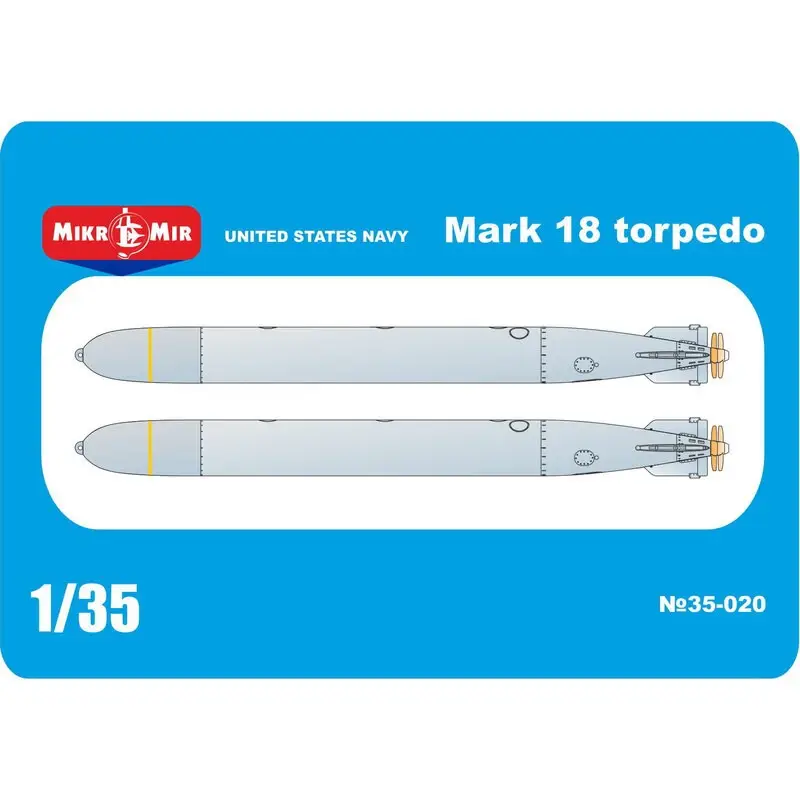 Marine Verenigde Staten Mk.8 Torpedo x 2 Schaalmodel Beste Prijs