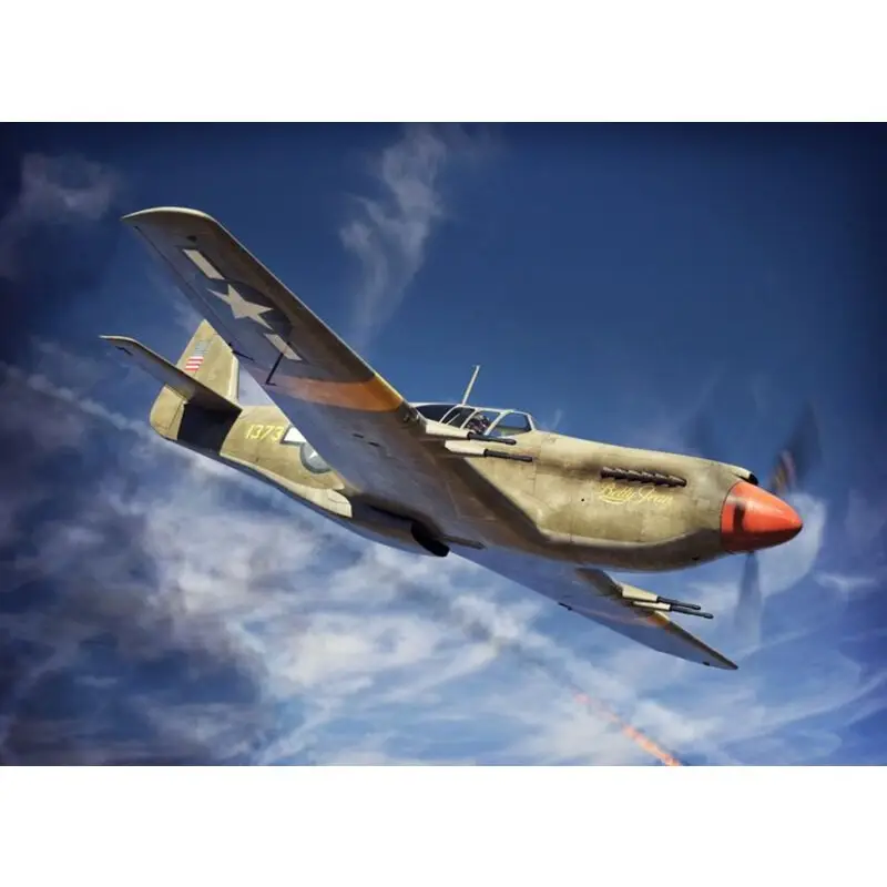 Aanbieding Noord-Amerikaanse P-51 Mustang Mk.Ia Schaalmodel