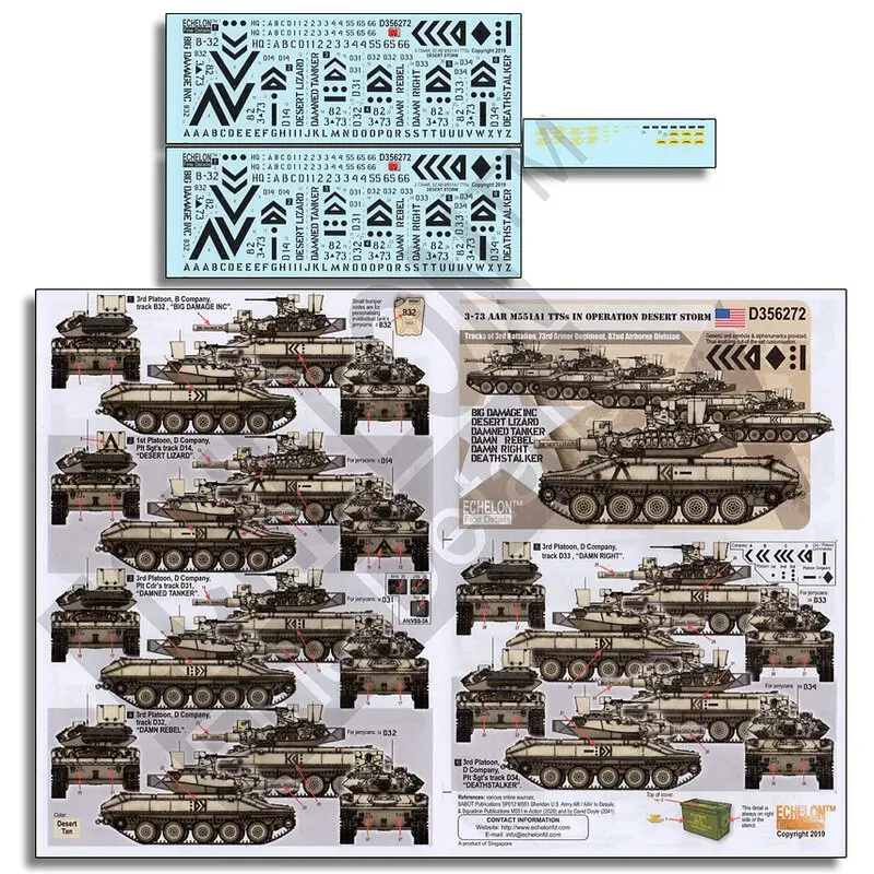 Aanbieding 3-73 AAR M551A1 TTS's IN WERKING WOESTIJN STORM3-73 Airborne Armor Regiment Sheridans tijdens Operation Desert Storm.De onde