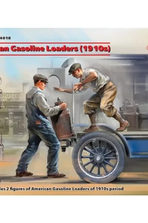 Amerikaanse benzine-laders (1910s) (2 cijfers) (100% nieuwe vormen) Figuren Bestel Nu