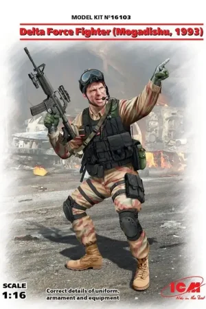 Flitsaanbieding Delta Force Fighter (Mogadishu, 1993) (100% nieuwe mallen) Figuren