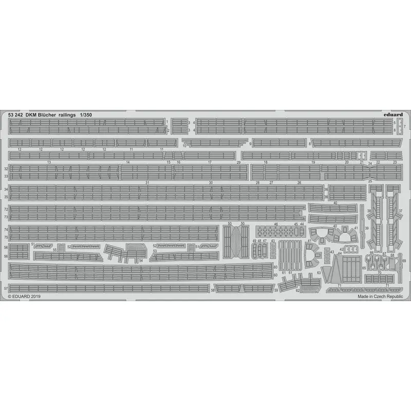 DKM Blücher-leuningen (ontworpen om te worden gebruikt met trompetsets) Accessoire Express Levering