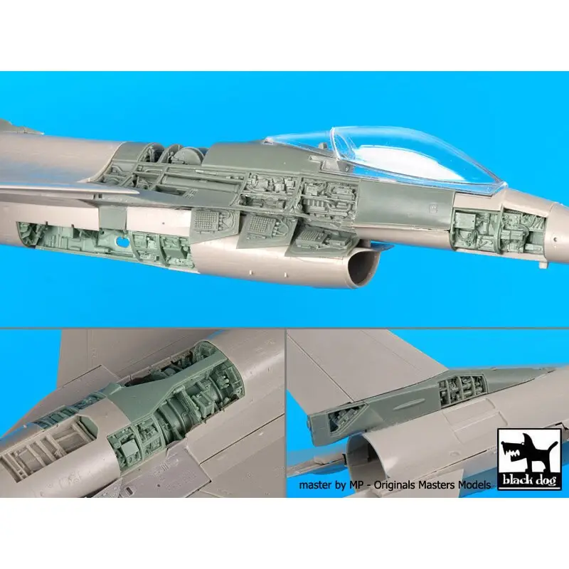 Lockheed-Martin F-16C Big Set (ontworpen om te worden gebruikt met Tamiya-kits) Inclusief PARTS 1, PARTS 2, PARTS 3 en PARTS 4 Beste Prijs