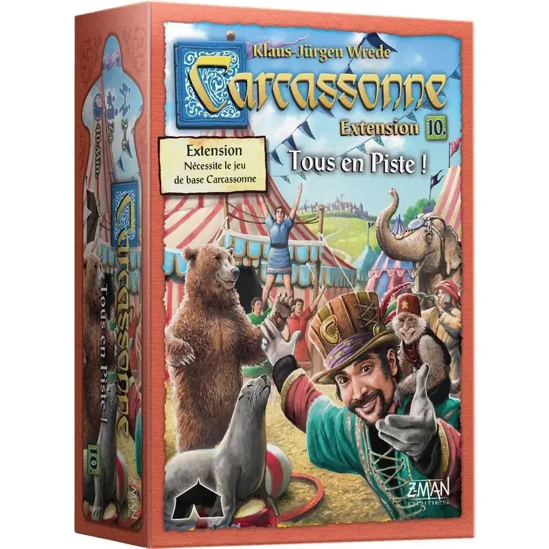 • Carcassonne : Tous en Piste (Extension) Finale Uitverkoop