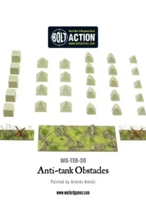 Anti-tank obstakels Figuur spellet Actieprijs