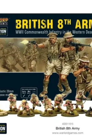 8th Army Infantry Figuur spellet Speciale Aanbieding
