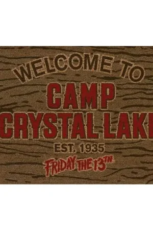 Express Levering Vrijdag 13 Welcome To Camp Crystal Lake deurmat 43 x 73 cm