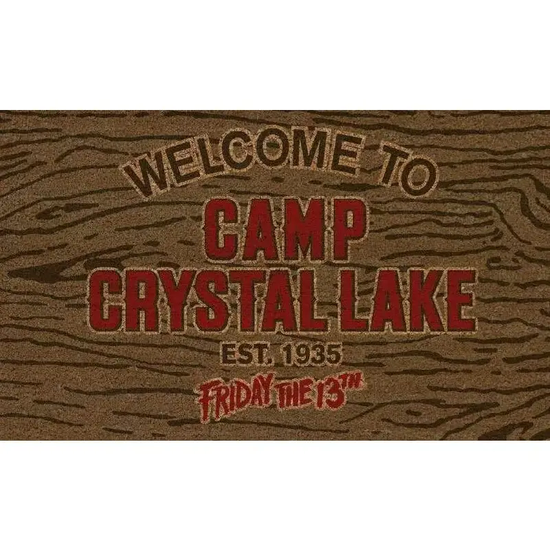 Express Levering Vrijdag 13 Welcome To Camp Crystal Lake deurmat 43 x 73 cm