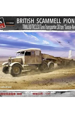 Bestseller Scammell Pioneer TRMU30 / TRCU30-tanktransporter 30 ton 'zwanenhals' Schaalmodel
