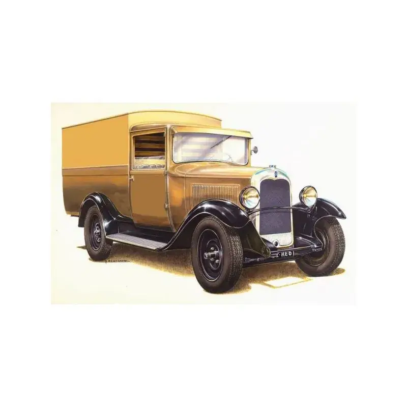 Snelle Levering Citroen C4 Fourgonette 1928 Schaalmodel