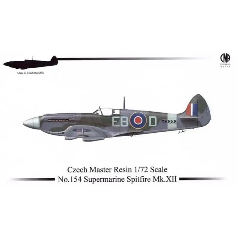 Uitverkoop Supermarine Spitfire Mk.XII Schaalmodel