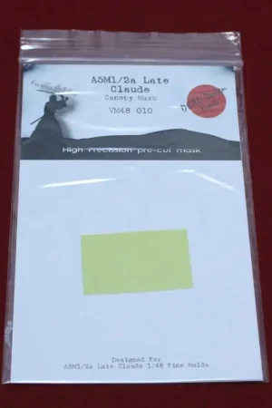 Mitsubishi A5M1 / 2 Claude Canopy Paint Frame Mask (ontworpen voor gebruik met Fine Moulds kits) Koopje