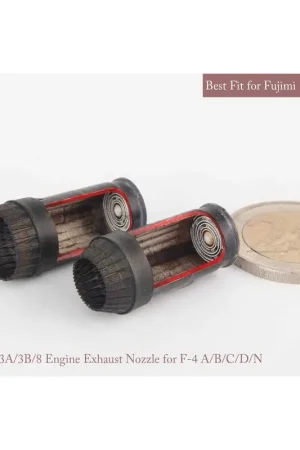 Aanbieding SE] McDonnell F-4A / F-4B / F-4C / F-4D / F-4N Phantom GE UITLAATPENNST & NA BRANDER SET (GESLOTEN) (ontworpen voor gebruik met
