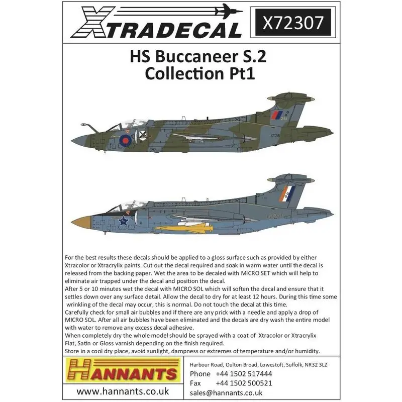 Favoriet Sticker Blackburn Buccaneer S.2 Collection Part.1 (10) Buccaneer S.2 XW550 / X 16 Sqn RAF Laarbruch West-Duitsland 1977.Buccanee