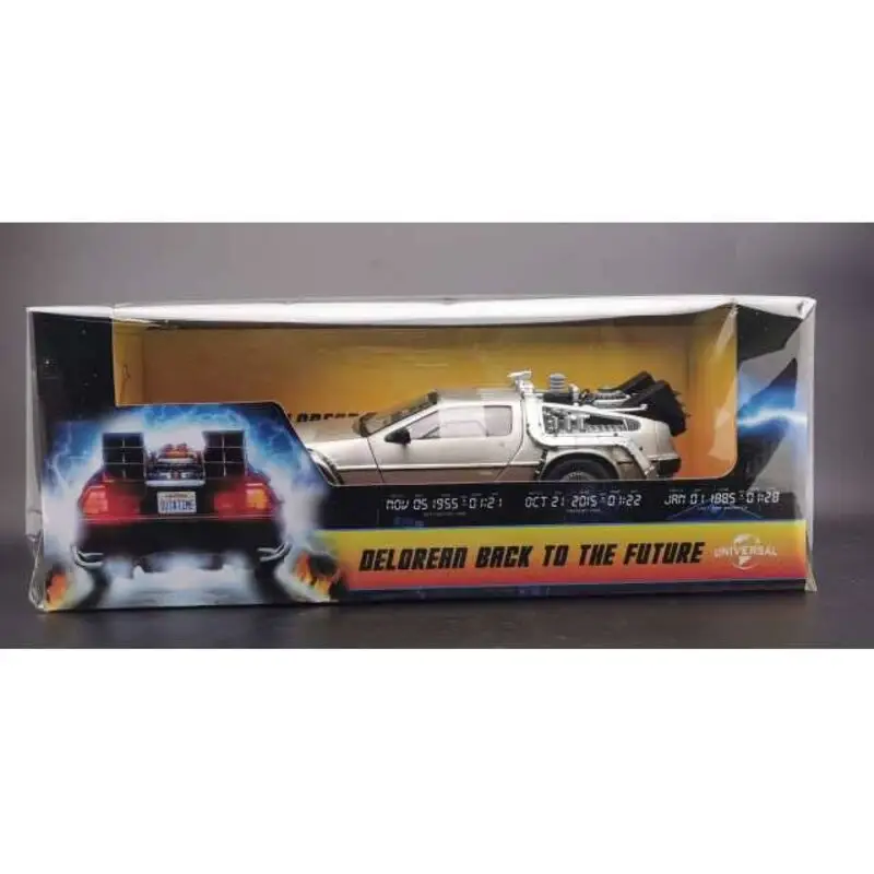 Terug naar de toekomst 1983 DeLorean 1/18 metaal Aanbieding