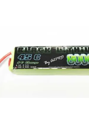 Flitsaanbieding Battery LiPo Black Lithium 8000mAh 45C 4S Stroomvoorziening