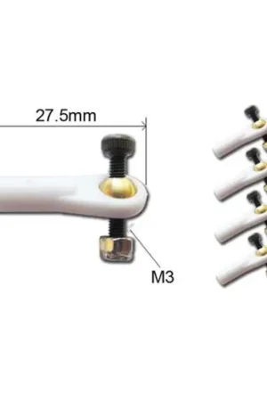 Kogelkop M3 + schroef M3 (5 stuks) Uitverkoop