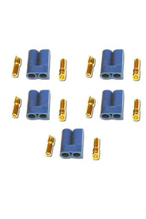 Populair Mannelijk EC5-connector goud (5 stuks)
