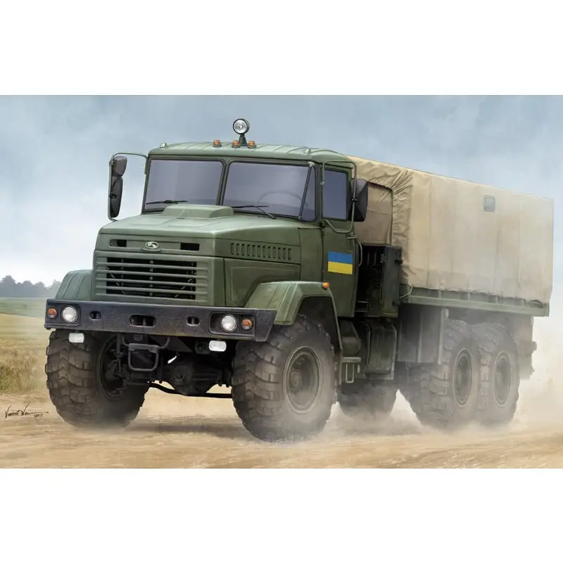 Ukraine KrAZ-6322 "Soldier" Cargo Truck Bouwmodell Laatste Kans