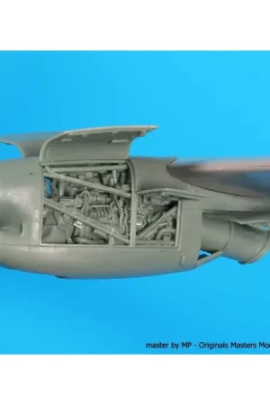 Gecertificeerd Alenia C-27J Spartan 1 x motor (ontworpen om te worden gebruikt met Italeri-sets)