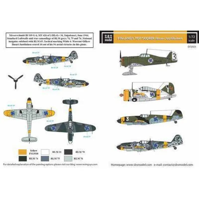 Gecertificeerd Sticker Ilmari Juutilainen - Finse topaas WO II Decal