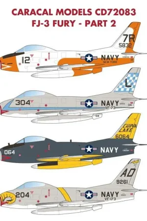 Dagaanbieding US Navy Noord-Amerikaanse FJ-3 Fury - Deel 2 In werkelijkheid een gecannavaliseerde versie van de legendarische F-86 Sabre, de F