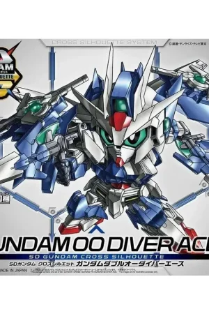 Sd gundam cross silhouet gundam 00 diver ace Gunpla Aanbieding