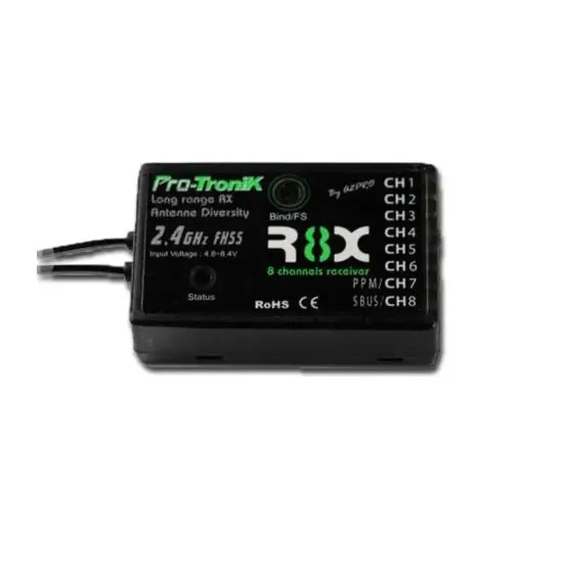 Merkproduct Pro-Tronik FHSS R8X 8-Way Receiver Radio control