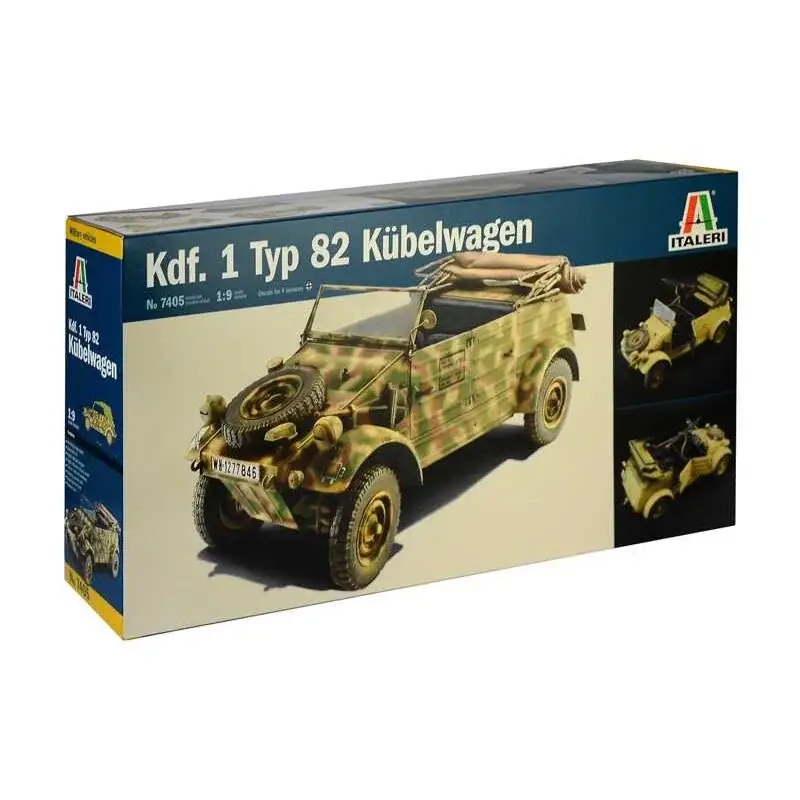Laatste Versie Kdf.1 Typ 82 Kübelwagen Typ 82 Kubelwagen is een van de beroemdste militaire auto's uit de Tweede Wereldoorlog.Het werd ontworp