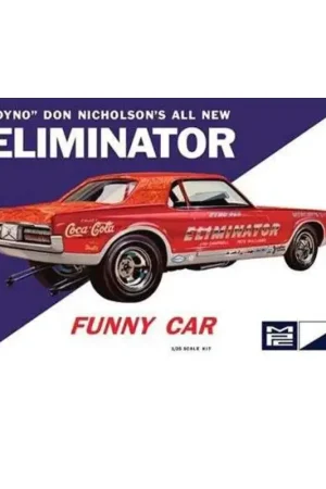 Korting De grappige auto-cougar van don nicholson Schaalmodel