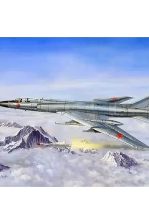 Tu-128M Fiddler Schaalmodel Op = Op