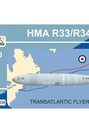 Must-Have HMA R33 / R34 (Armstrong Whitworth R33 / Beardmore R34 'Transatlantic Flyer' (Koninklijke Marine, Koninklijke Luchtmacht, Nation