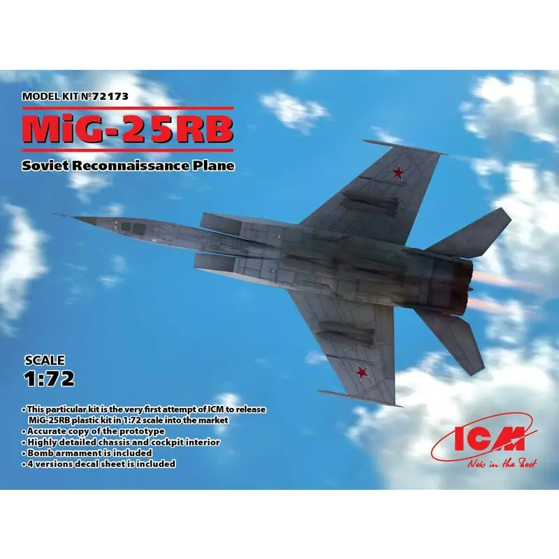 Mikoyan MiG-25RB Sovjet verkenningsvliegtuig Schaalmodel Bestseller