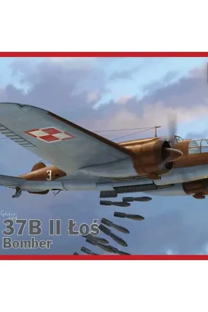 Snelle Levering PZL.37B II Los - Middelzware Poolse bommenwerper Schaalmodel