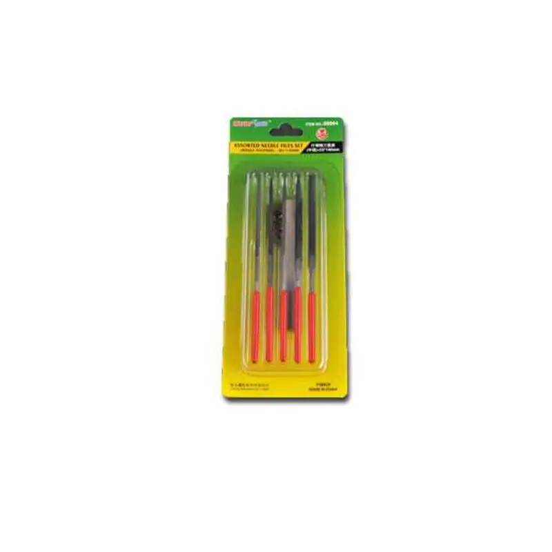 Snelle Levering Set of 5 thin files + wire brush