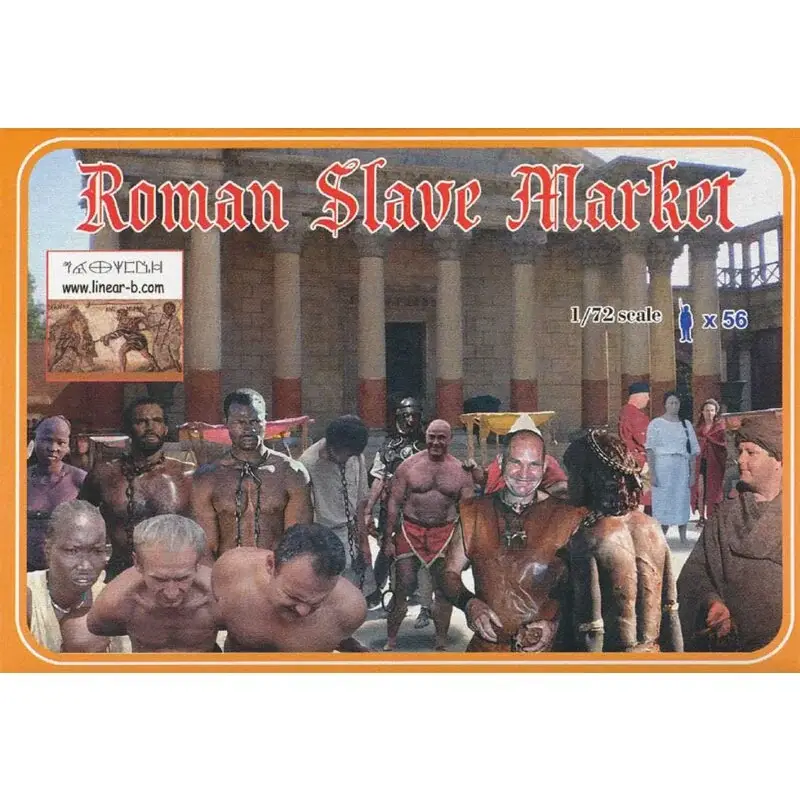 Roman Slave Market Set 1 56 cijfers in 14 houdingen Figuren Dagaanbieding