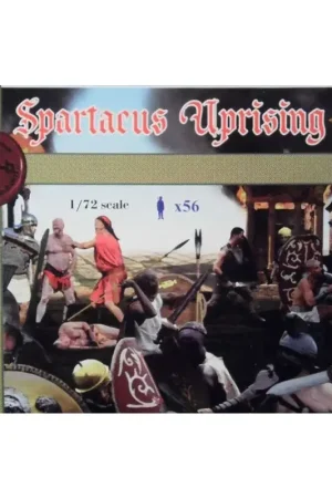 Weekendaanbieding Spartacus Uprising Set 1 56 cijfers in 14 poses (Deze is gemaakt door Strelets exclusief voor Linear-A (Stripes Boxing)