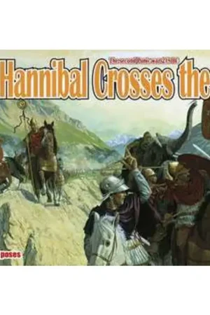 Premium Hannibal doorkruist de Alpen Set 1 48 cijfers in 12 poses Figuren