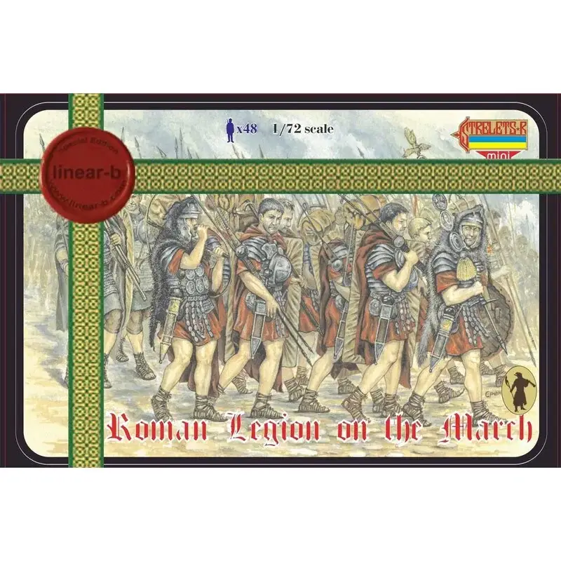 Express Levering Roman Legion op de 48 maart cijfers in 12 poses (Dit werd gemaakt door Strelets exclusief voor Linear-A Strelets Boxing)