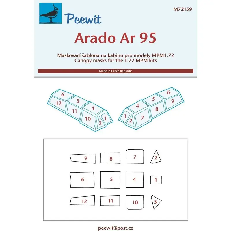Bestseller Arado Ar-95A / Ar-95B / L (ontworpen voor gebruik met MPM-sets) Accessoire