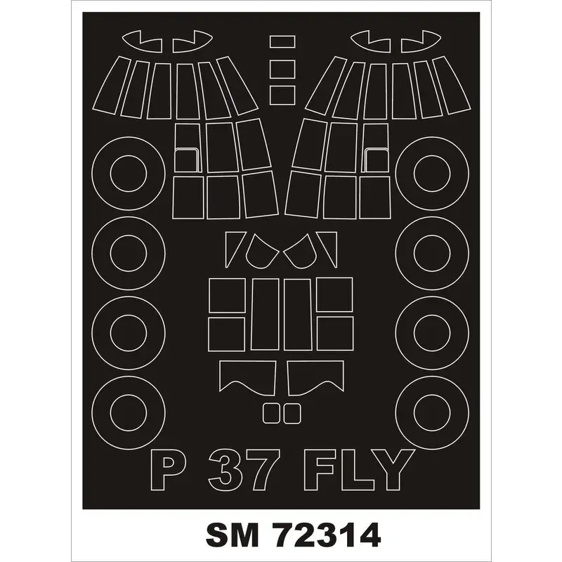 Betaalbaar PZL PZL-37A / PZL-37B Los (buiten) (ontworpen om te worden gebruikt met Fly Models Kits)