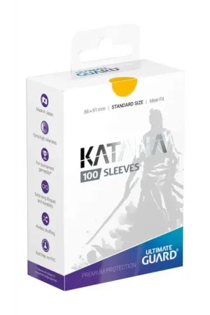 Veilige Betaling Ultimate Guard Katana Sleeves Standard Size Yellow (100)
