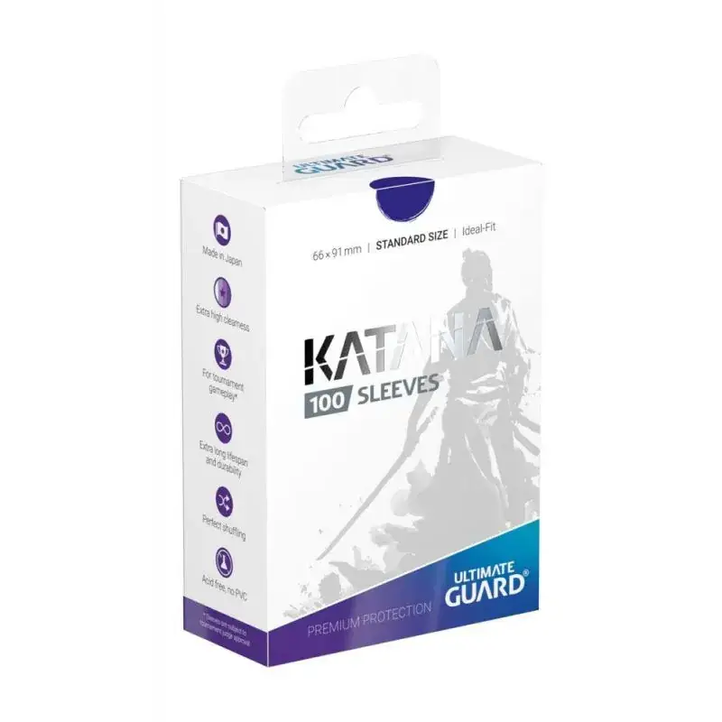 Express Levering Ultimate Guard Katana Sleeves Standard Size Blue (100)