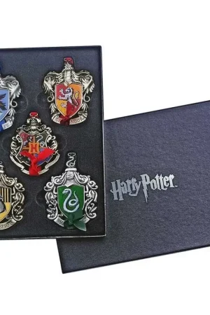 Harry Potter Tree Ornaments Hogwarts 5-Pack Bestseller