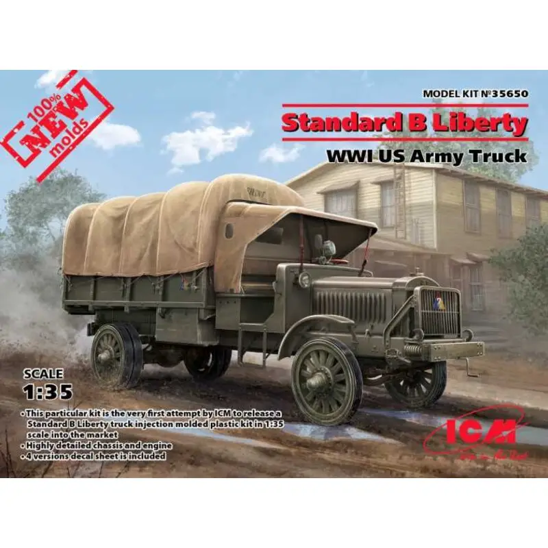 Voordeelprijs Standard B 'Liberty' WWI US Army Truck (100% nieuwe mallen) We verwachten dat dit dit jaar een van de best verkopende kits zal z