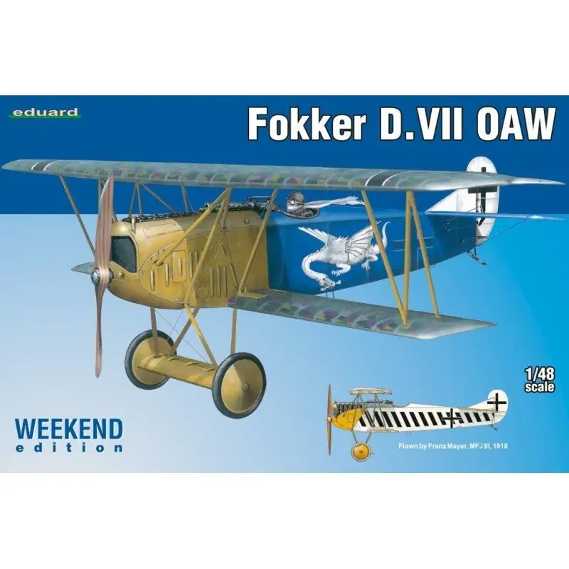 84.155 EDUARD Fokker D.VII OAW 1/48 WEEKEND EDITION Schaalmodel Koopje