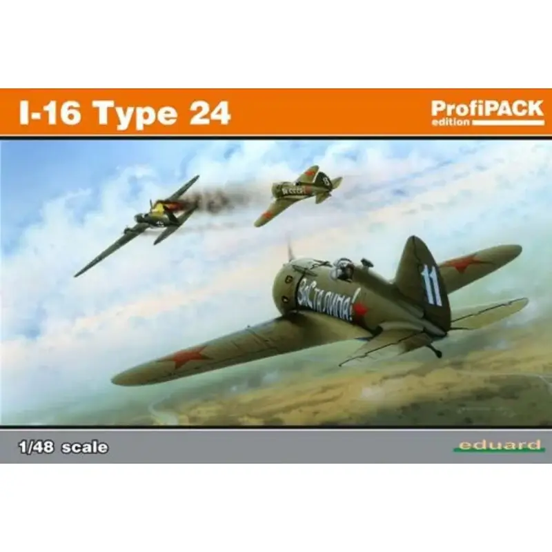 Flitsaanbieding Eduard 08.149 i-16 type 24 1/48 Schaalmodel