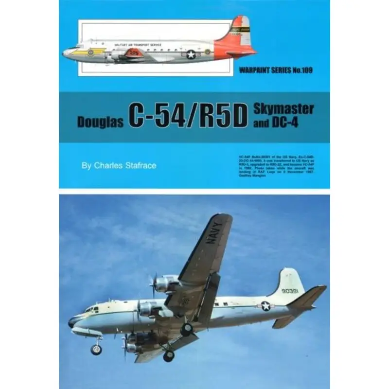 Boek Douglas C-54 / R5D Skymaster en DC-4 De Douglas C-54 Skymaster, een directe aanpassing van de burgerbevolking DC-4, terwijl Nu Kopen