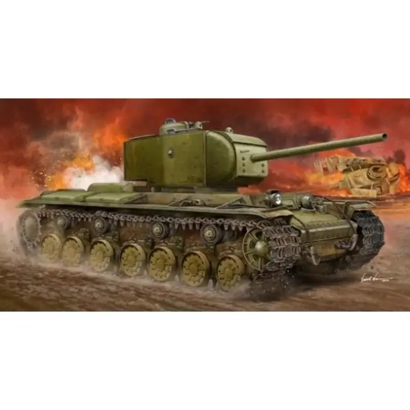 Russian KV-220 Sovjet-Russische Tiger Super Heavy Tank Schaalmodel Snelle Levering