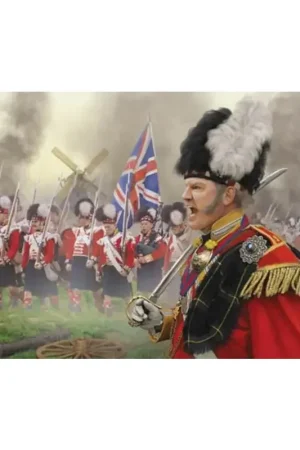 Highlanders op Maart Napoleontische Figuren Direct Verzonden